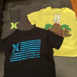 Three 2T Hurley Shirts